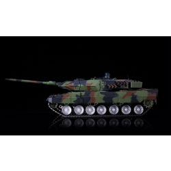 Czołg zdalnie sterowany ASG/dźwięk/dym 1:16 German Leopard II A6 RTR 2.4Ghz - Heng Long 3889-1U